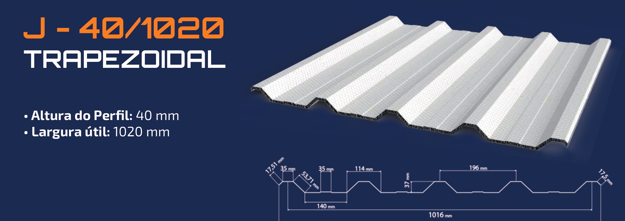 Joule J-40/1020 Trapezoidal